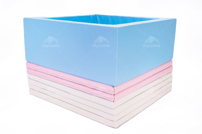 Ball pool with  mats 10 pcs set